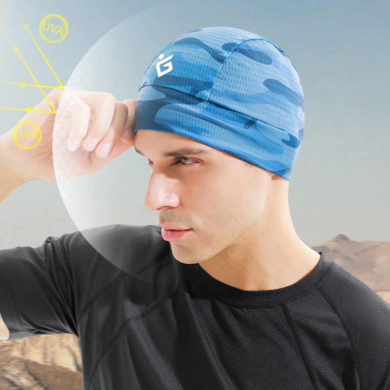Cooling Skull Cap Helmet Lining Breathable Sweat Wicking Cycling