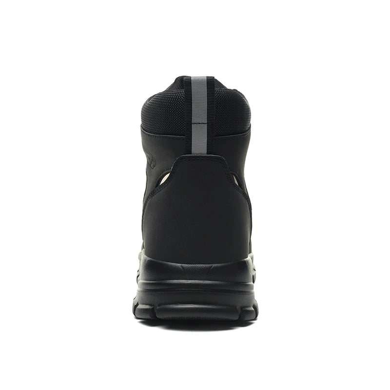 Waterproof Safety Boots Men Indestructible Steel Toe Work Boots